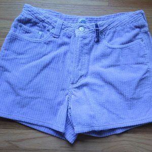 Rusty corduroy shorts in violet